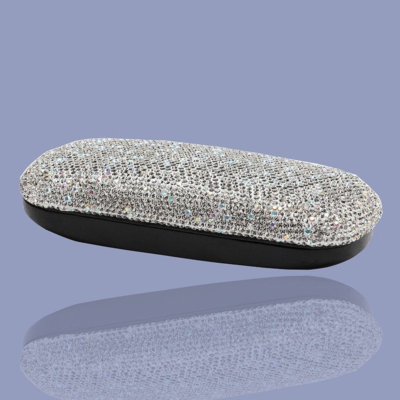 Clear Bling Glasses Case--SKU: CJGC-CLEAR