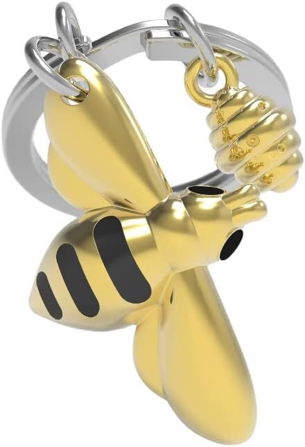 Metalmorphose - Keychain Bee & Honey