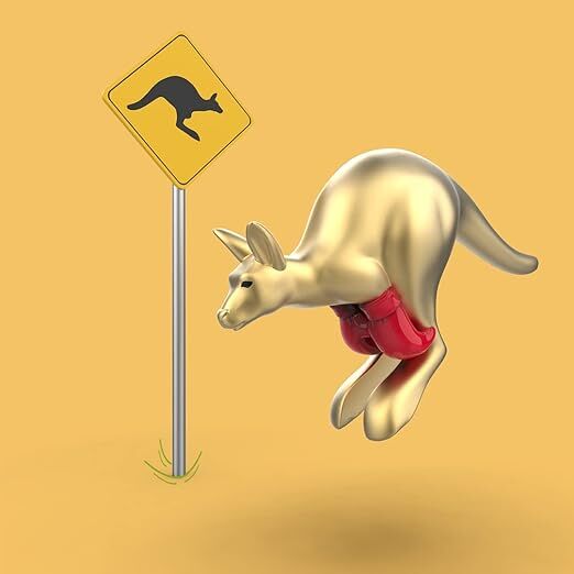 Metalmorphose - Keychain Kangaroo