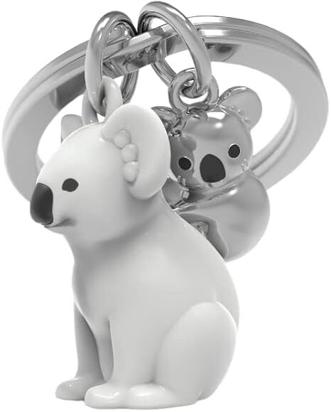 Metalmorphose - Keychain Koala Family