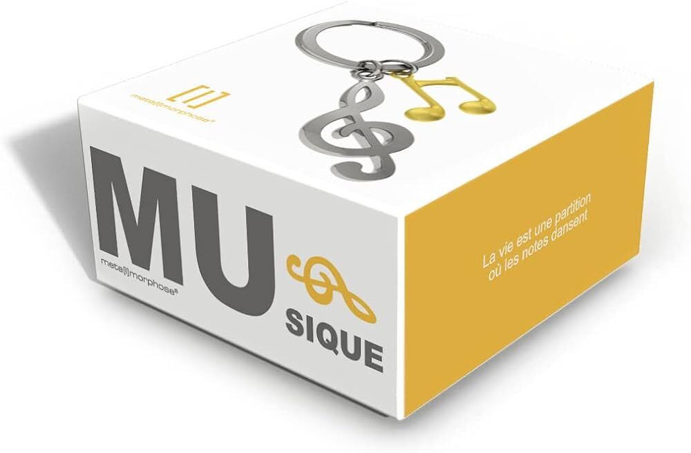 Metalmorphose - Keychain Music Notes