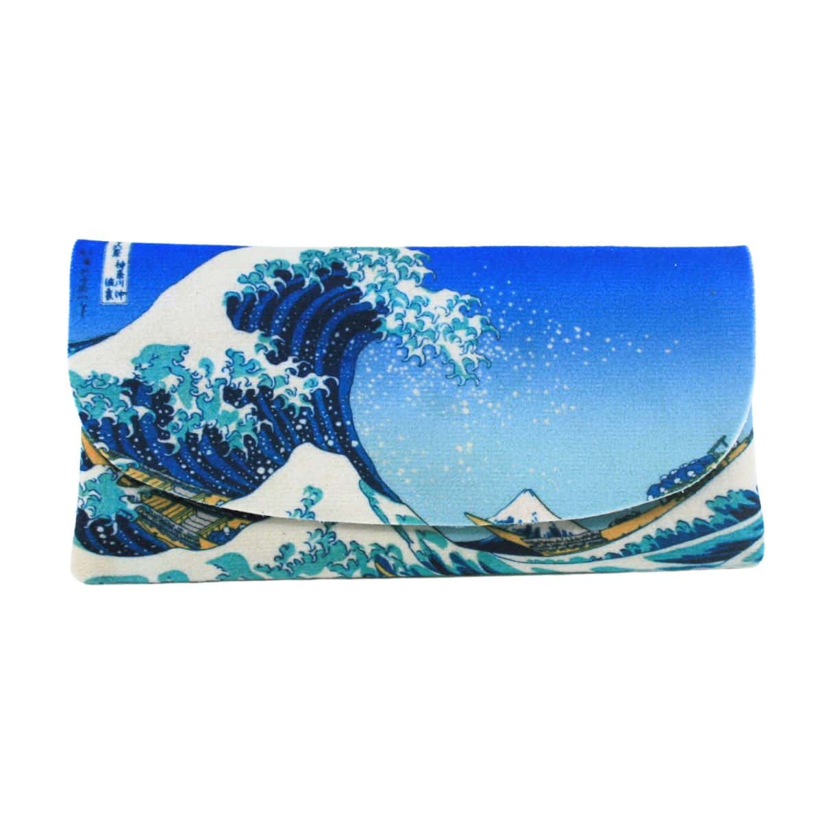 Velour Glasses Case – Fine Art – The Great Wave