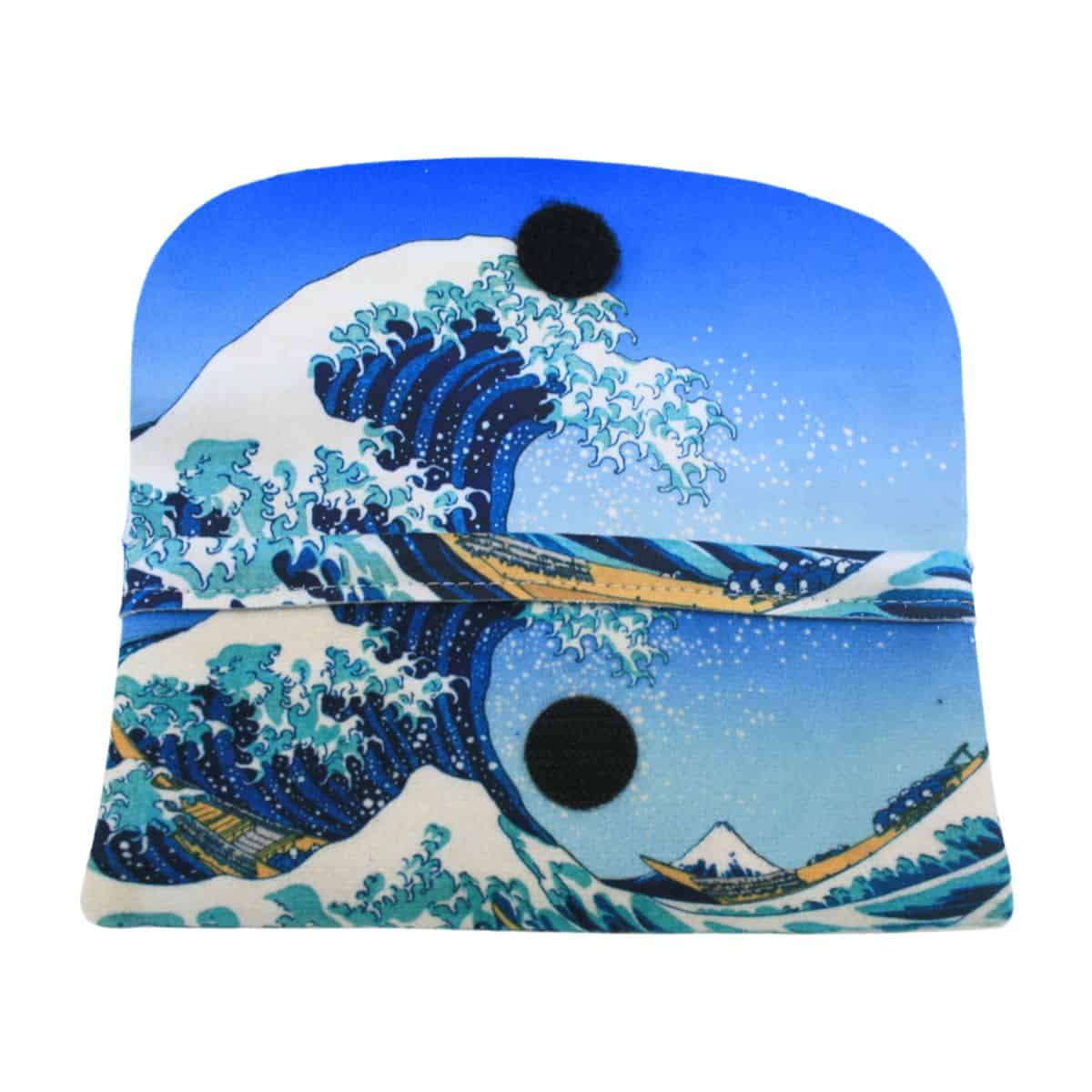 Velour Glasses Case – Fine Art – The Great Wave